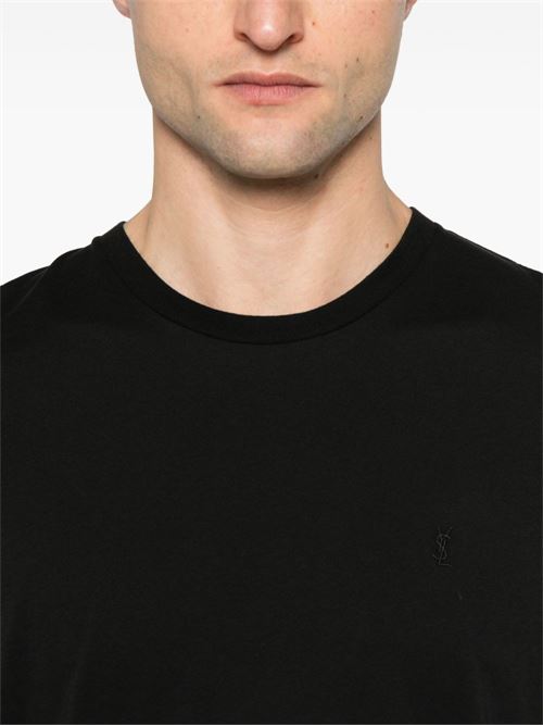 Cotton T-shirt SAINT LAURENT | 819395Y2ZJ21000